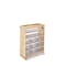 Rev-A-Shelf Maple Veneer, Light Brown, 8.62 in W, 25.56 in H, 19 in D, 19 in L, Light Brown 448-VC25SC-8 - alternate 1